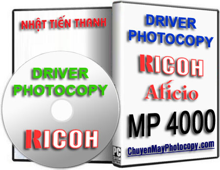 Download Driver Photocopy Ricoh Aficio MP 4000 / 4000B