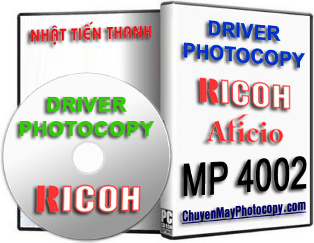 Download Driver Photocopy Ricoh Aficio MP 4002 / 4002SP